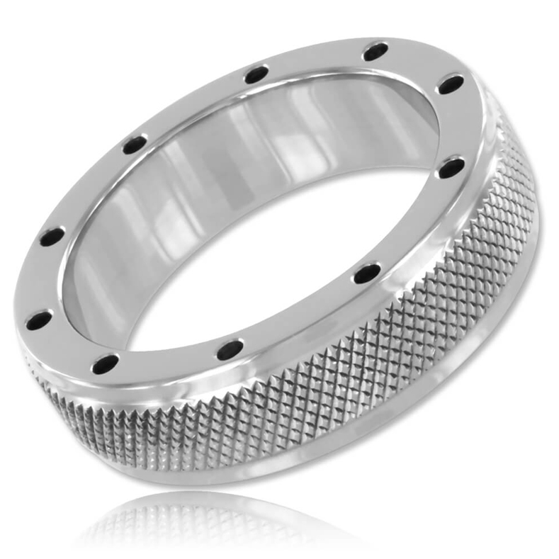 METAL HARD - ANILLO METAL PARA PENE Y TESTICULOS 55MM