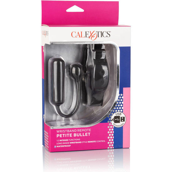 CALEXOTICS - BALA VIBRADORA PEQUEÑA CON PULSERA DE CONTROL