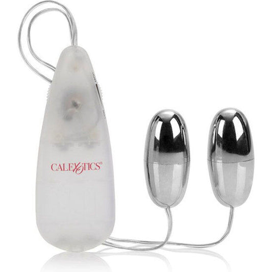 CALEXOTICS - DUO SILVER GOLDEN VIBRATING BULLETS