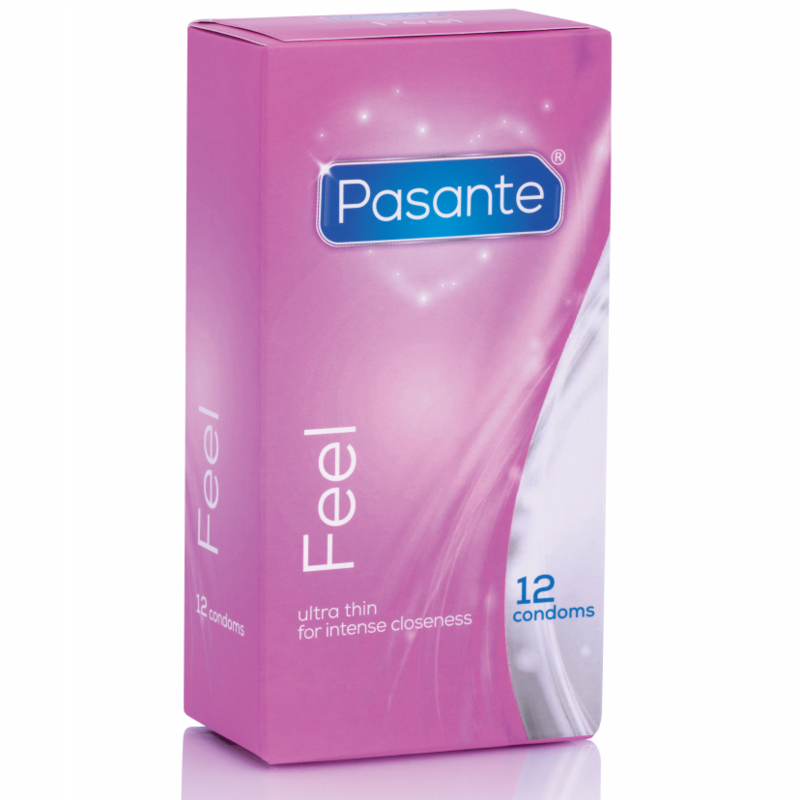 PASANTE - ULTRA-THIN SENSITIVE CONDOMS 12 UNITS