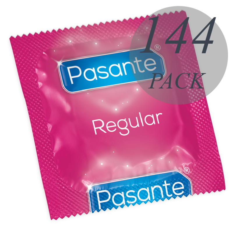 PASANTE - CONDOM GAMA REGULAR 144 UNIDADES