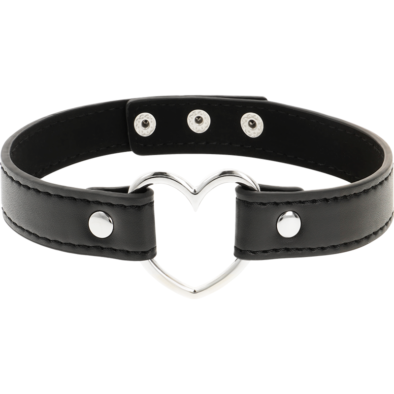 COQUETTE - CHIC DESIRE COLLAR CUERO VEGANO ACCESORIO WOMAN CORAZÓN