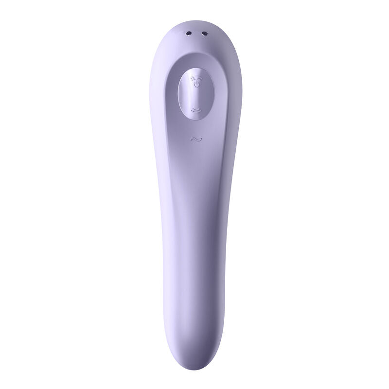 SATISFYER - DUAL PLEASURE AIR PULSE VIOLET