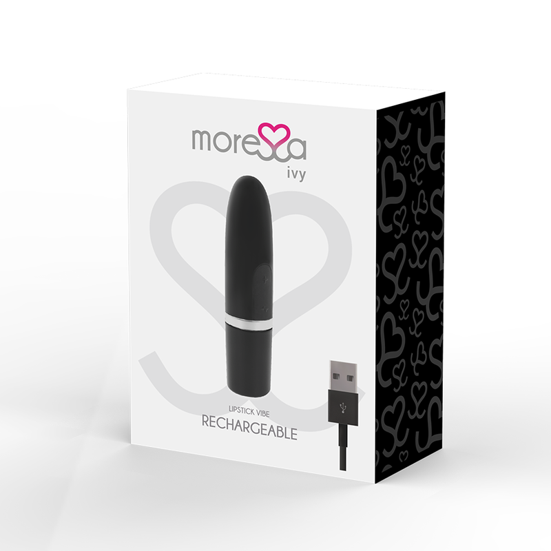 MORESSA - IVY VIBRADOR ESTIMULADOR VIAJE NEGRO