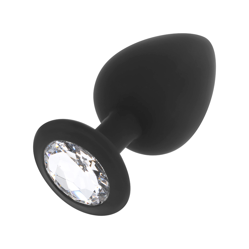 OHMAMA - PLUG ANAL SILICONA DIAMOND TALLA S 7 CM