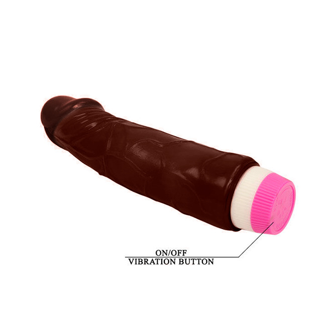 BAILE - WAVES OF PLEASURE VIBRADOR 19.5 CM MULATO