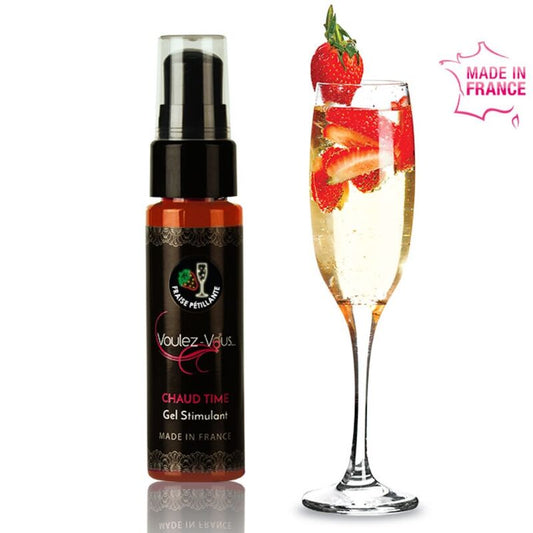 VOULEZ-VOUS - CAVA STIMULATING GEL WITH STRAWBERRY 30 ML